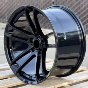 20 inch gloss black wheels for dodge challenger & charger gt rt srt sxt hellcat – rim set 1
