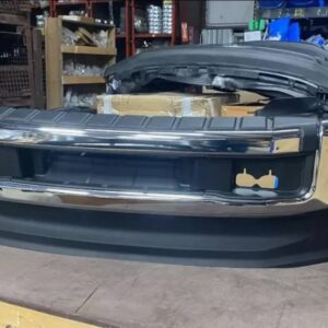 2020 2022 ford f450 f550 f600 chrome front bumper 1