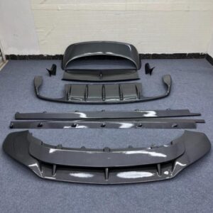 bentley bentayga front & rear bumper lip spoiler splitter side skirt body kit