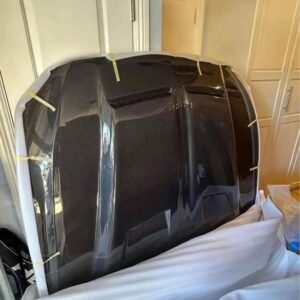 ford mustang super snake carbon fiber hood 1