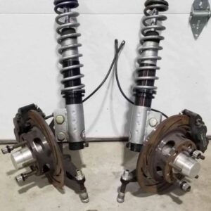 qa1 coilovers brake kit & racecraft lowering spindles 1