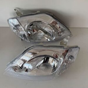 toyota corolla ae120 crystal headlights 2001–2002 – left & right pair